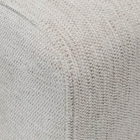 Timeless Minimalist Modern Upholstered Lounge Bench with Walnut Plinth Base