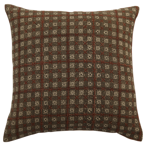 Filling Spaces Artful Traditionalist Handcrafted Bohemian Accent Throw Pillow - 18 x 18 - 20 x 20 - 22 x 22 - 24 x 24 - 26X 26 - 14 x 20 - 14 x 40 - 18 x 40 - 16 x 50