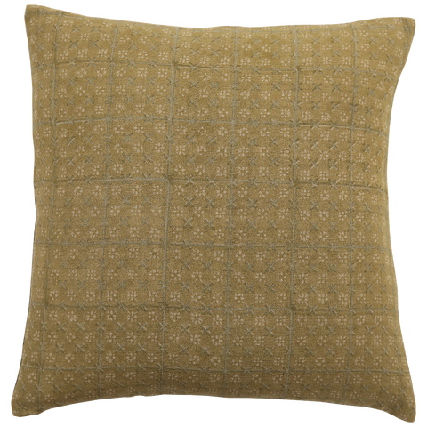 Filling Spaces Artful Traditionalist Handcrafted Organic Accent Throw Pillow - 18 x 18 - 20 x 20 - 22 x 22 - 24 x 24 - 26X 26 - 14 x 20 - 14 x 40 - 18 x 40 - 16 x 50