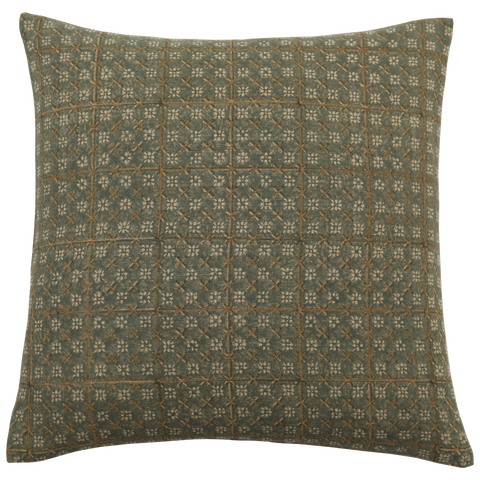 Filling Spaces Artful Traditionalist Handcrafted Bohemian Accent Throw Pillow - 18 x 18 - 20 x 20 - 22 x 22 - 24 x 24 - 26X 26 - 14 x 20 - 14 x 40 - 18 x 40 - 16 x 50