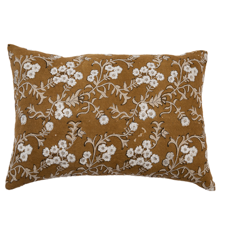 Filling Spaces Artful Traditionalist Handcrafted Bohemian Lumbar Pillow - 18 x 18 - 20 x 20 - 22 x 22 - 24 x 24 - 26X 26 - 14 x 20 - 14 x 40 - 18 x 40 - 16 x 50