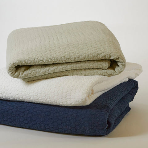 Modern Geometric Stitched Comfortable Coverlet