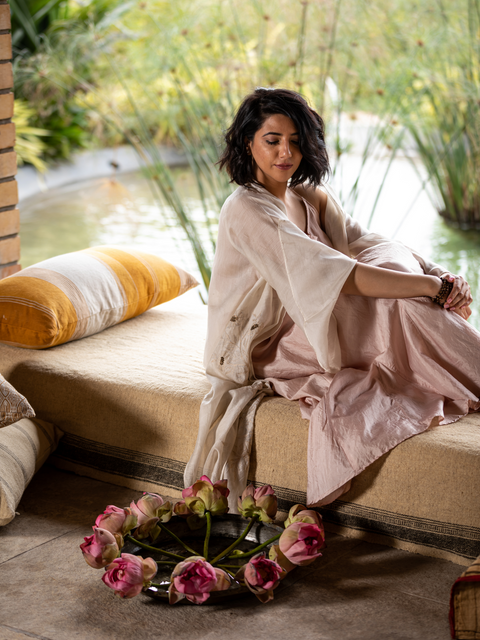 Powered by People Global Eclecticist Bohemian Rectangle Pillow Cover with Zipper - 15 x 28