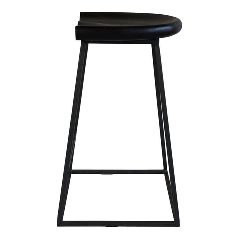 Jackman Industrial Creative Acacia Counter Stool