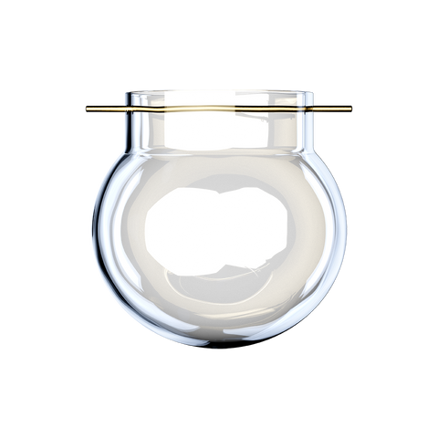 Contemporary Scandinavian Sphere Bowl Vase Decorative Bowl