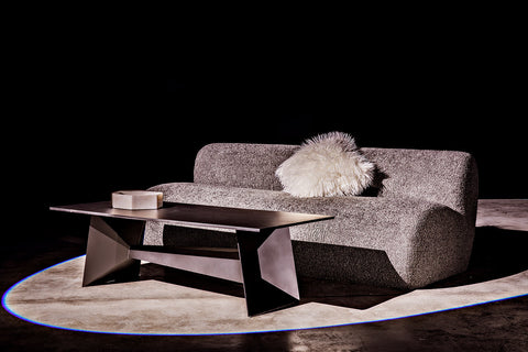 Marshmallow Modern Boucle Upholstered Standard Sofa