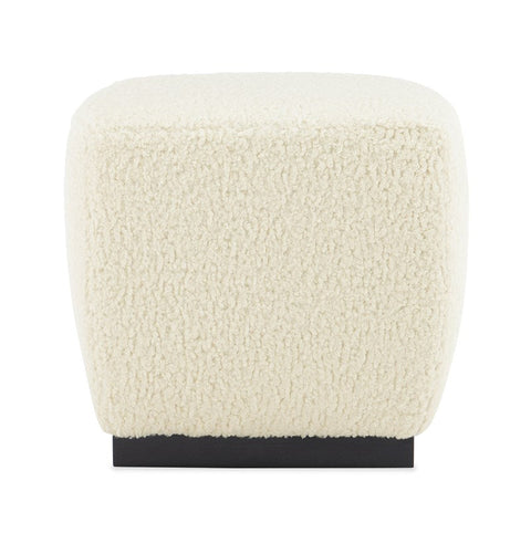 Timeless Minimalist Modern Upholstered Pouf Ottoman