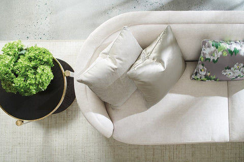 Contemporary Quiet Luxury Space Saving Round End Table