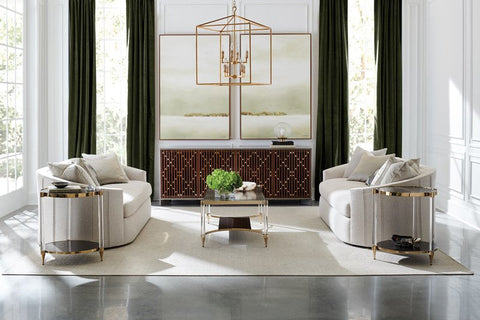 Timeless Minimalist Contemporary Rectangle Frame Coffee Table