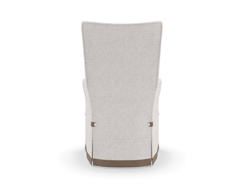 Timeless Minimalist Upholstered Traditional Armchair