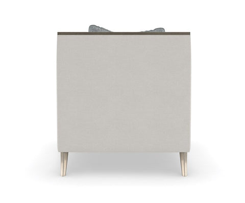 Artful Traditionalist Parsons Armless Upholstered Accent Chair