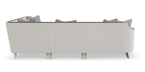 X Factor Contemporary Modular Sectional Loveseat Sofa