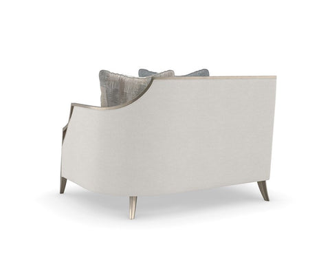 X Factor Contemporary L-Shape Loveseat Sofa