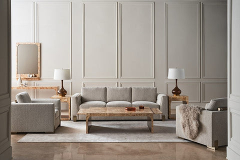 Caracole Burlesque Artful Traditionalist Curved Center Table