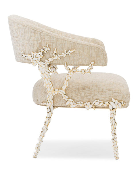 Timeless Minimalist Modern Barrel Accent Chair