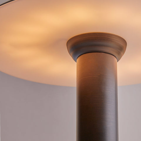 Hernan Accent Bowl Mid Century Cordless Table Lamp