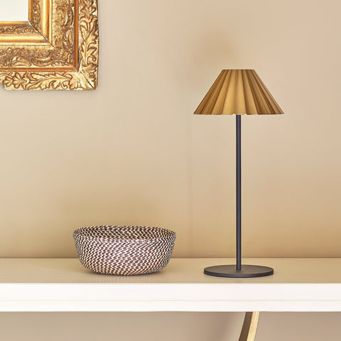 Accent Minimalist Cordless Table Lamp with USB Port