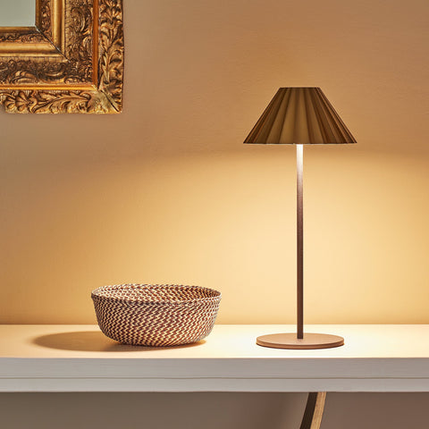 Accent Minimalist Cordless Table Lamp with USB Port