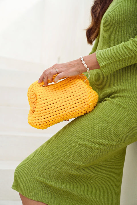 Handmade Braided Clutch