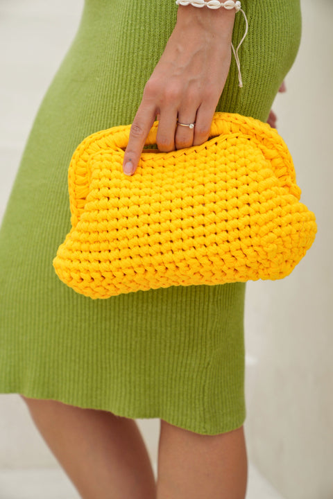 Handmade Braided Clutch