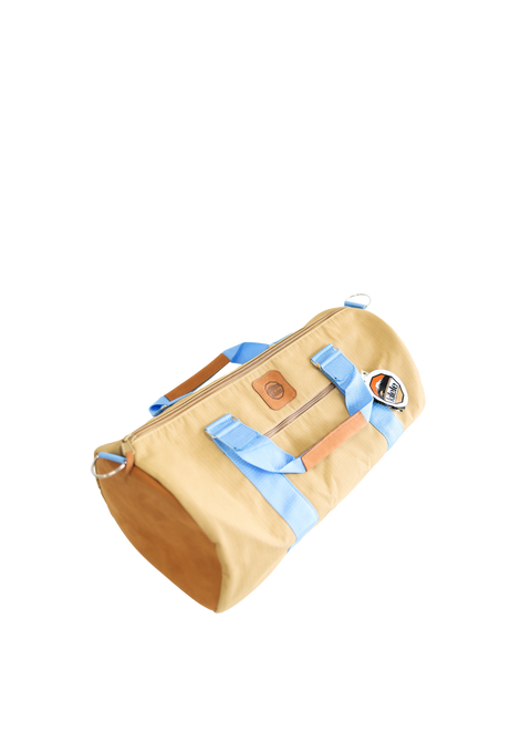 Travel Duffel Bag with Adjustable Straps and Exterior Zip Pocket