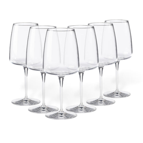 Costa Nova Vine Stemware Contemporary Glassware - Set of 6