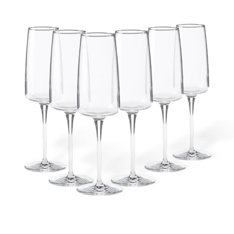 Costa Nova Vine Stemware Contemporary Glassware - Set of 6