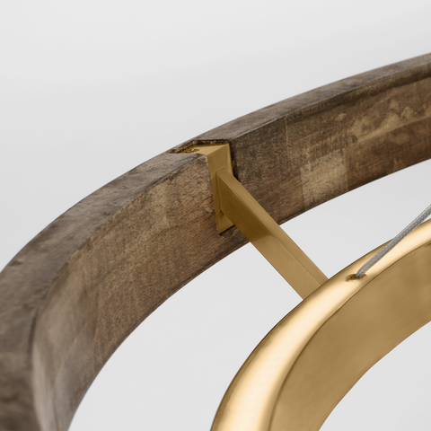 Grace Ambient Modern Chandelier with Adjustable Height