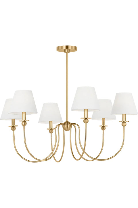 Elsay Chandelier - 3 Finishes - 2 Sizes