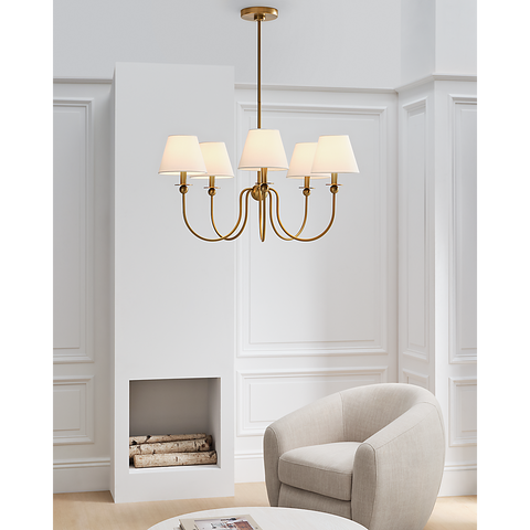 Elsay Chandelier - 3 Finishes - 2 Sizes