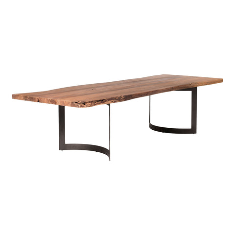 Nature-Driven Modernist Bent Freeform Dining Table