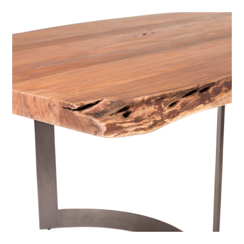 Nature-Driven Modernist Bent Farm Dining Table Organic Style