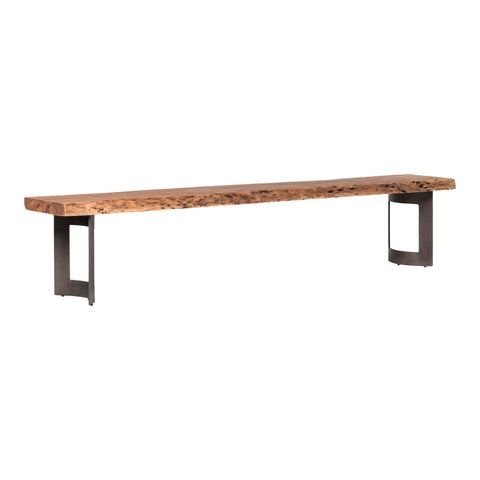 Industrial Creative Bent Rustic Accent Bench