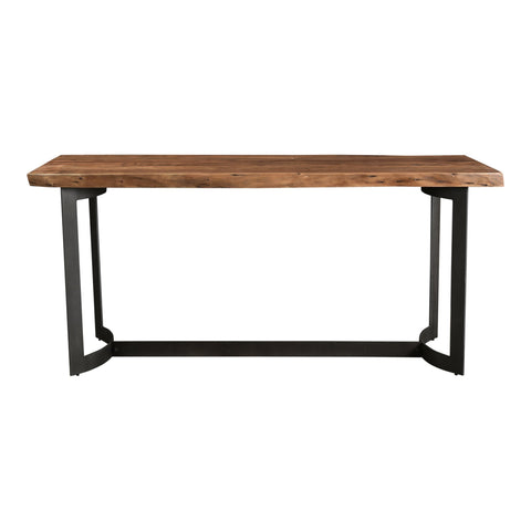 Nature-Driven Modernist Bent Freeform Rustic Console