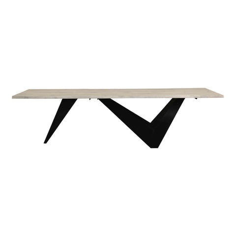 Modern Contemporary Rectangle Refectory Dining Table