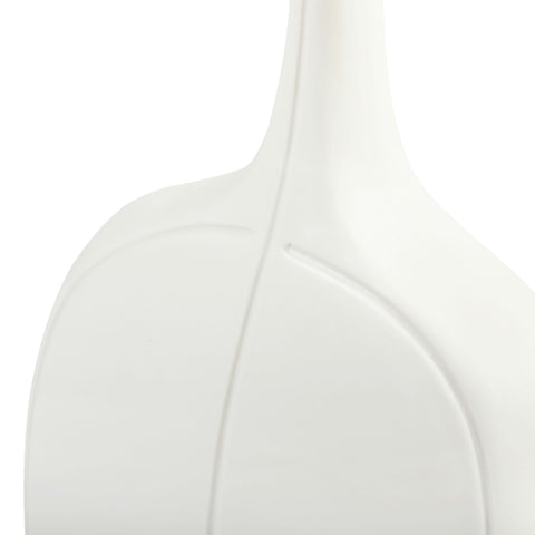 Decorating Essentials Mid Century Asymmetrical Porcelain Table Vase