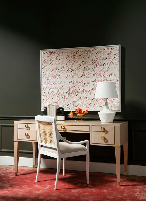 Timeless Minimalist Mid Century Upholstered Fauteuil Armchair