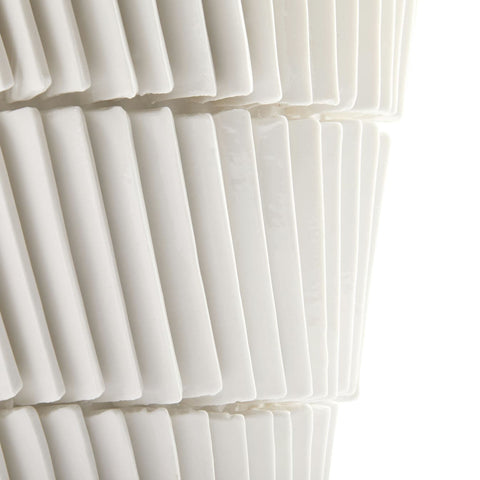 Decorating Essentials Modern Geometric Porcelain Table Vase