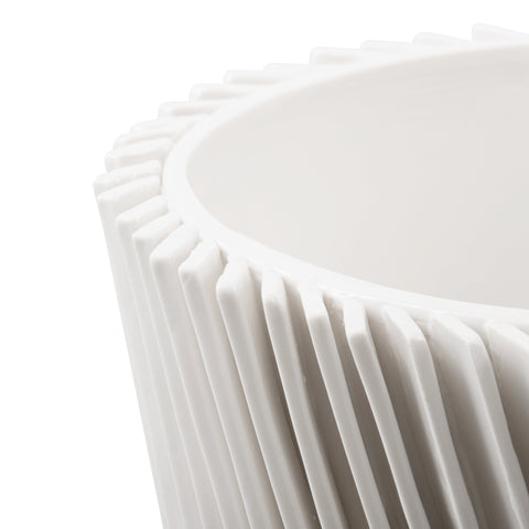 Decorating Essentials Modern Geometric Porcelain Table Vase