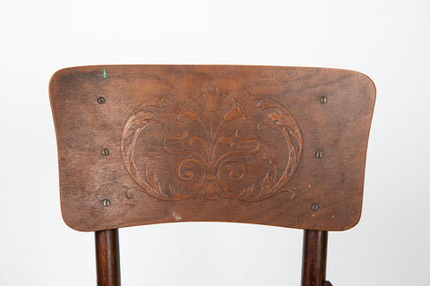 Artful Traditionalist Handmade Vintage Dining Side Chair