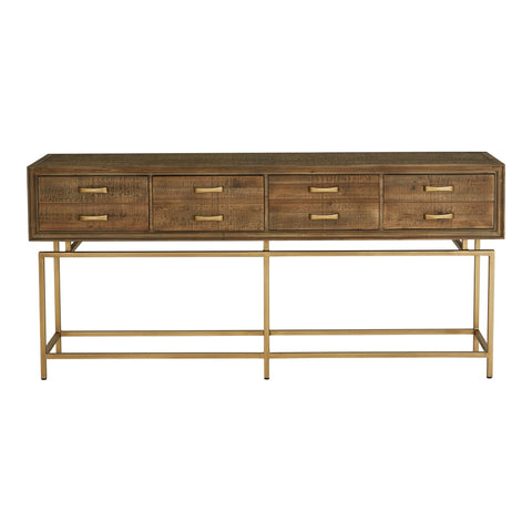 Aristocrat Artful Traditionalist Art Deco Entryway Console