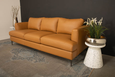 LH Imports Timeless Minimalist Concrete Drum Center Table