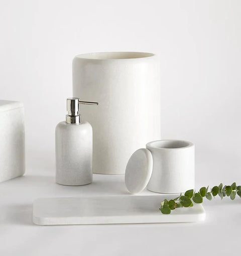 Minimalist Polished Marble Serving Tray