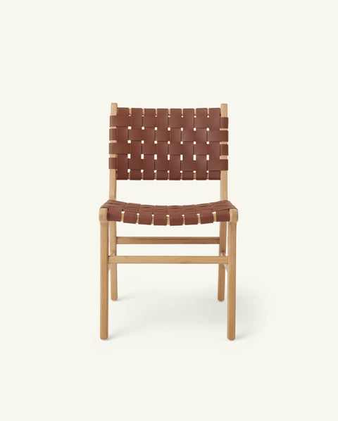 Soft Scandinavian Mid Century Oak Dining Side Chair