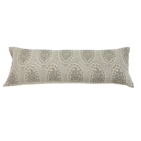 Filling Spaces Artful Traditionalist Bohemian Handcrafted Lumbar Throw Pillow - 18 x 18 - 20 x 20 - 22 x 22 - 24 x 24 - 26X 26 - 14 x 20 - 14 x 40 - 18 x 40 - 16 x 50