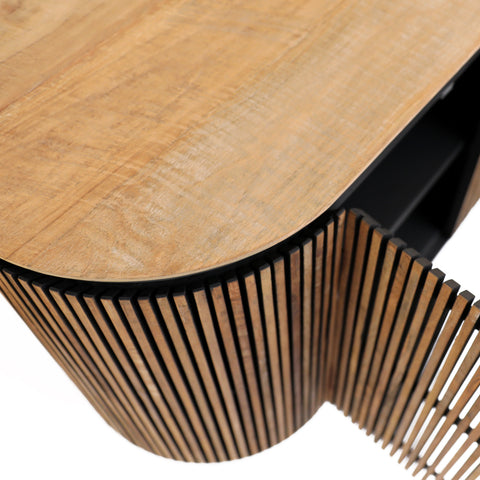 Contemporary Geometric Sideboard Cabinet