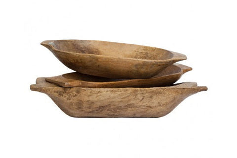 Everyday Farmhouse Handmade Embossed Fruit Bowl