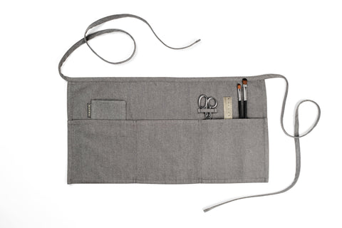 Waist Apron with Patch Pockets