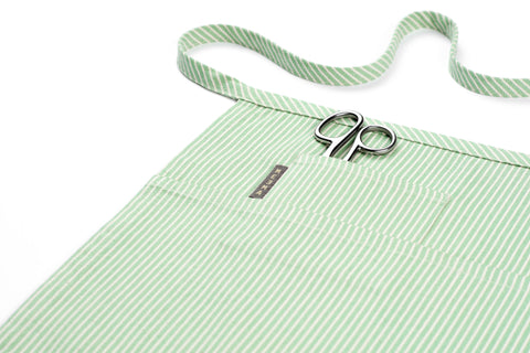 Waist Stripe Adjustable Apron with Deep Pockets