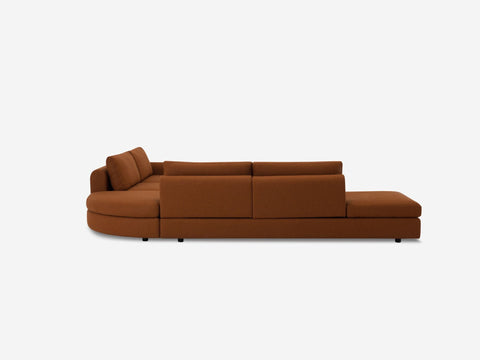 Stage Moon Contemporary Curved Modular Sectional Sofa